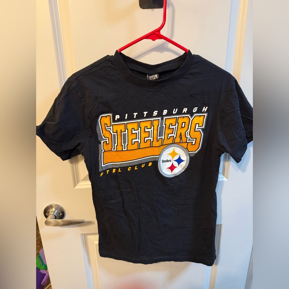 Black Pittsburgh Steelers T-Shirt
